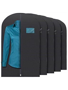 Garment Bags Hanging Clothes Storage Travel Suit Dress Cover Breathable